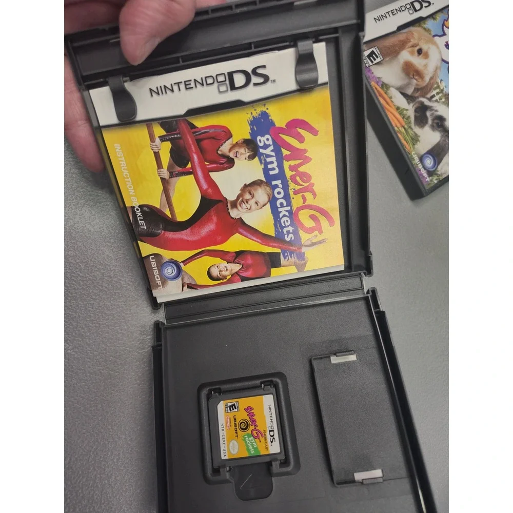 Ener-G Gym Rockets Nintendo DS Ubisoft Gymnastics Sports Game CIB Complete